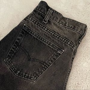 Levi’s Black Jean Shorts 560 31W